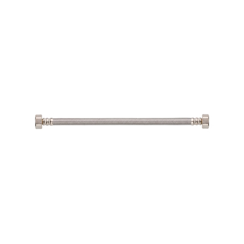 Racord flexibil cu țesătură din inox D 1/2'' - 1/2'' x 100 cm