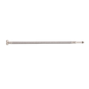 Racord flexibil monocomanda cu tesatura inox D 1/2'' x 40 cm si adaptor lung