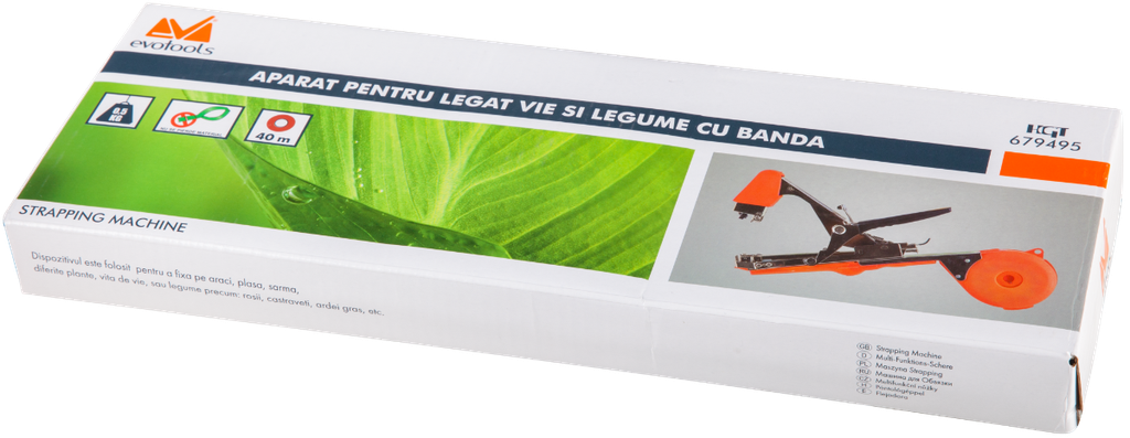 Aparat pentru legat vie si legume cu banda 40 m