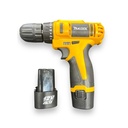 Masina de gaurit/insurubat 12V 10mm (2 acumulatori 1300 mah + bit + incarcator)