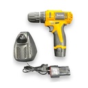 Masina de gaurit/insurubat 12V 10mm (2 acumulatori 1300 mah + bit + incarcator)
