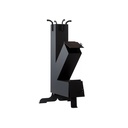 Soba tip racheta FM, otel emailat, 400 x 530 x 830 mm