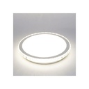 Plafonieră cu LED integrat Mirror 24W 1680 lumeni 4000K, albă