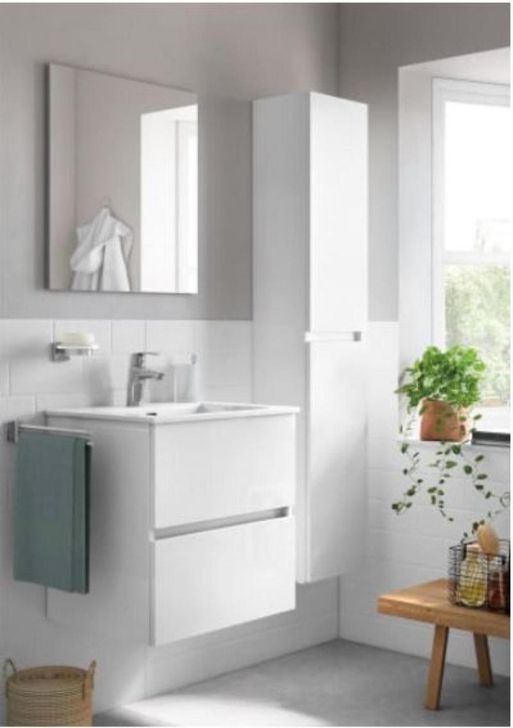 Oglinda Neo 55x60 cm alb lucios 