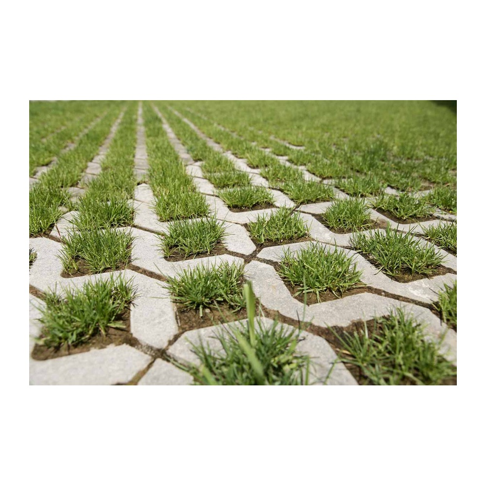 Pavaje QUATRO ECO, 40x40x8 cm, gri ciment, 6.25 buc/mp