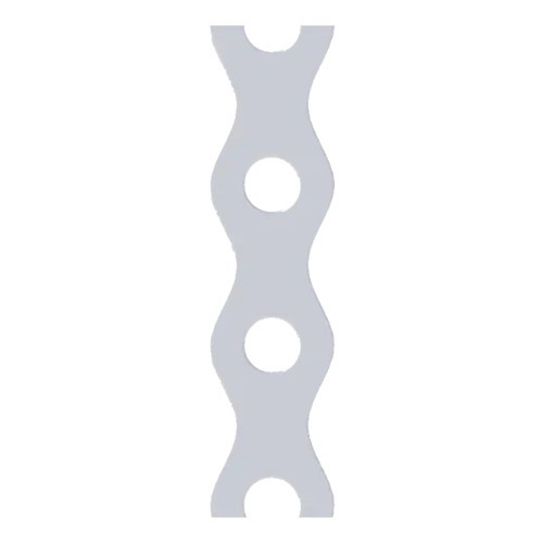 Bandă perforată zincată pentru montaj 12x0,70 mm x10 ml