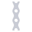 Bandă perforată zincată pentru montaj 12x0,70 mm x10 ml