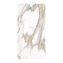 Gresie exterior/interior porțelanată glazurată Calacata Gold rectificată, 60x120 cm, 1.44 mp