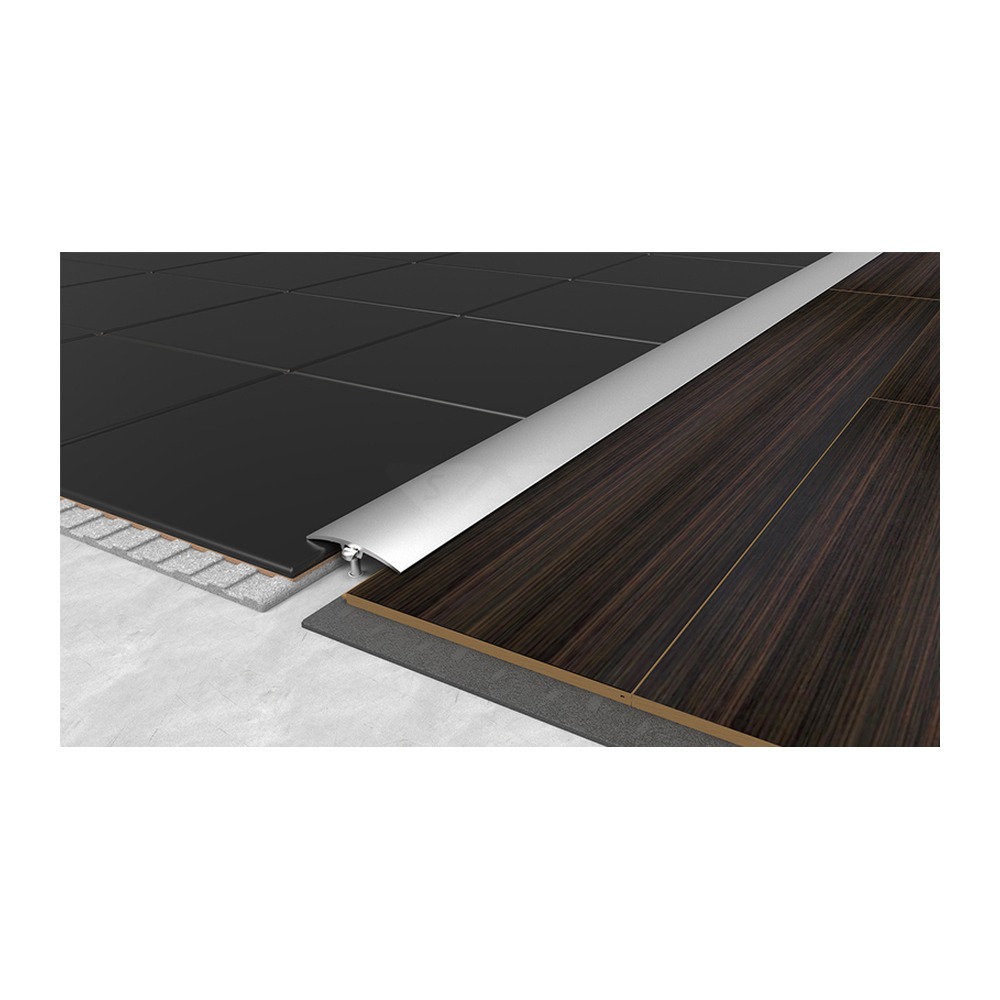 Profil trecere din aluminiu S65, nuc, latime 50 mm, lungime 93 cm