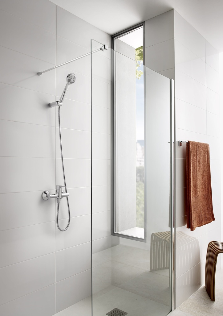 Pachet baie 3 în1 Roca Carelia baterie lavoar + baterie cadă + set duș