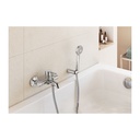Pachet baie 3 în1 Roca Carelia baterie lavoar + baterie cadă + set duș