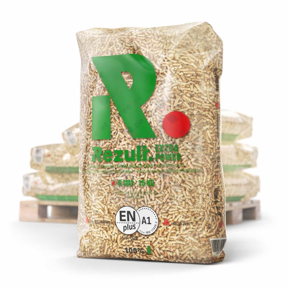 Peleti rumegus rasinoase – REZULT,  ENplus A1, 15 kg/sac