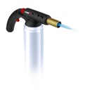 Arzător cu Gaz, Aprindere Piezo, 3 kW, 218 g/h, Temperatura Maximă 1200°C