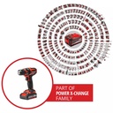 Polizor unghiular fără fir Einhell AXXIO 18/125 Q, 18V, 125 mm, fără acumulator