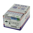 Surub autoforant cap hexagonal 6,3x25, RAL 6005 (verde), montaj panouri gard 50 buc/cutie