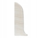 Capăt din PVC stânga+dreapta pentru plintă parchet universal NG/SG 56 Arțar Patina, 2 buc/set