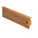 Plintă cu canal din PVC pentru parchet SG 75 Stejar Villa, 2200x75x24.5 mm