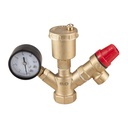 Sistem Siguranta Incalzire, Supapa, Aerisitor, Manometru 1048 / D[inch]:  1 FI