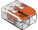 Cleme legături rapide cabluri Wago 2x6 mm², 10 buc.