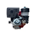 Motor pe benzină pentru motocultor, DRK GX-390, 13 CP, 4 timpi, ax pană 25 mm, echipat cu fulie dublă