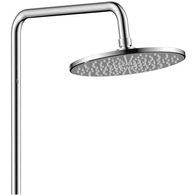 Coloană de duș cu baterie Fayans Phoenix-N, duș fix Ø23 cm, pară duș 3 funcții, crom