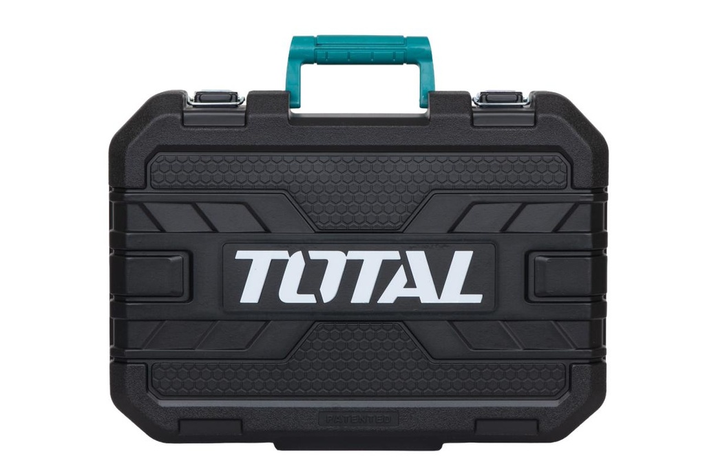 TOTAL Ciocan Rotopercutor 800W, 2.5J, SDS+, 3 burghie + dalta, cutie transport