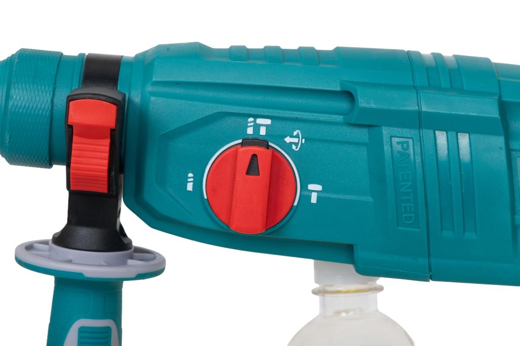 TOTAL Ciocan Rotopercutor 800W, 2.5J, SDS+, 3 burghie + dalta, cutie transport