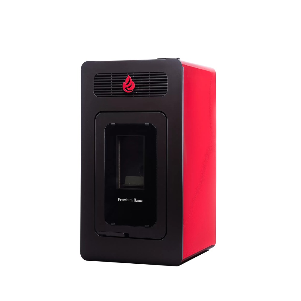 Soba otel pe peleti, tip semineu, FM Premium, 1020 x 513 x 510 mm, 10 kw