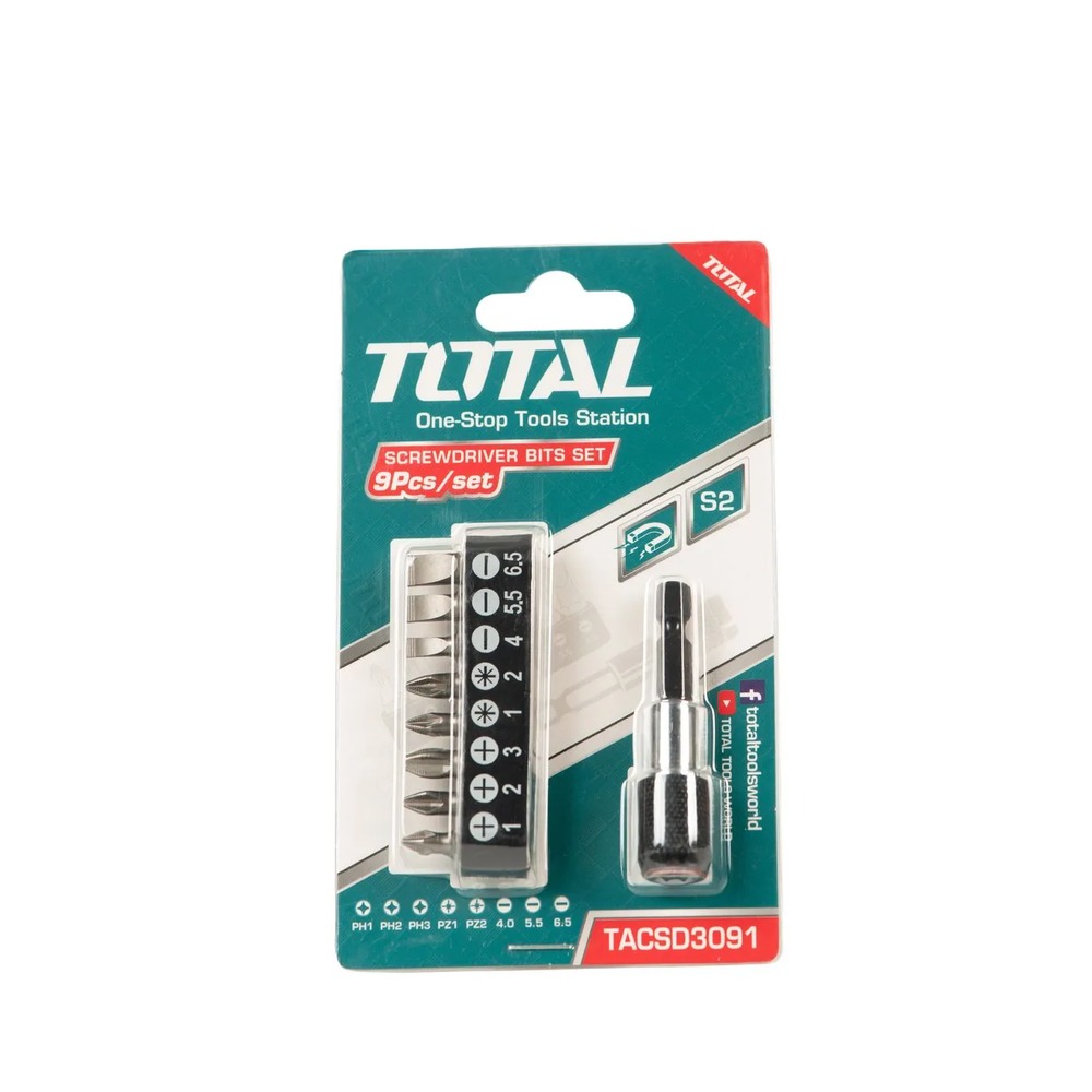 Set 8 biți TOTAL cu pelungitor