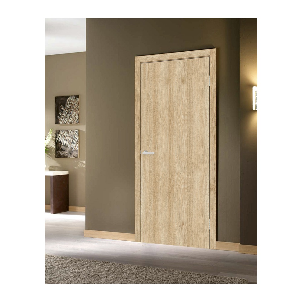 Foaie de ușă ECO ТМ UȘI 2000х800х40mm Blank (NL Savanna stejar)