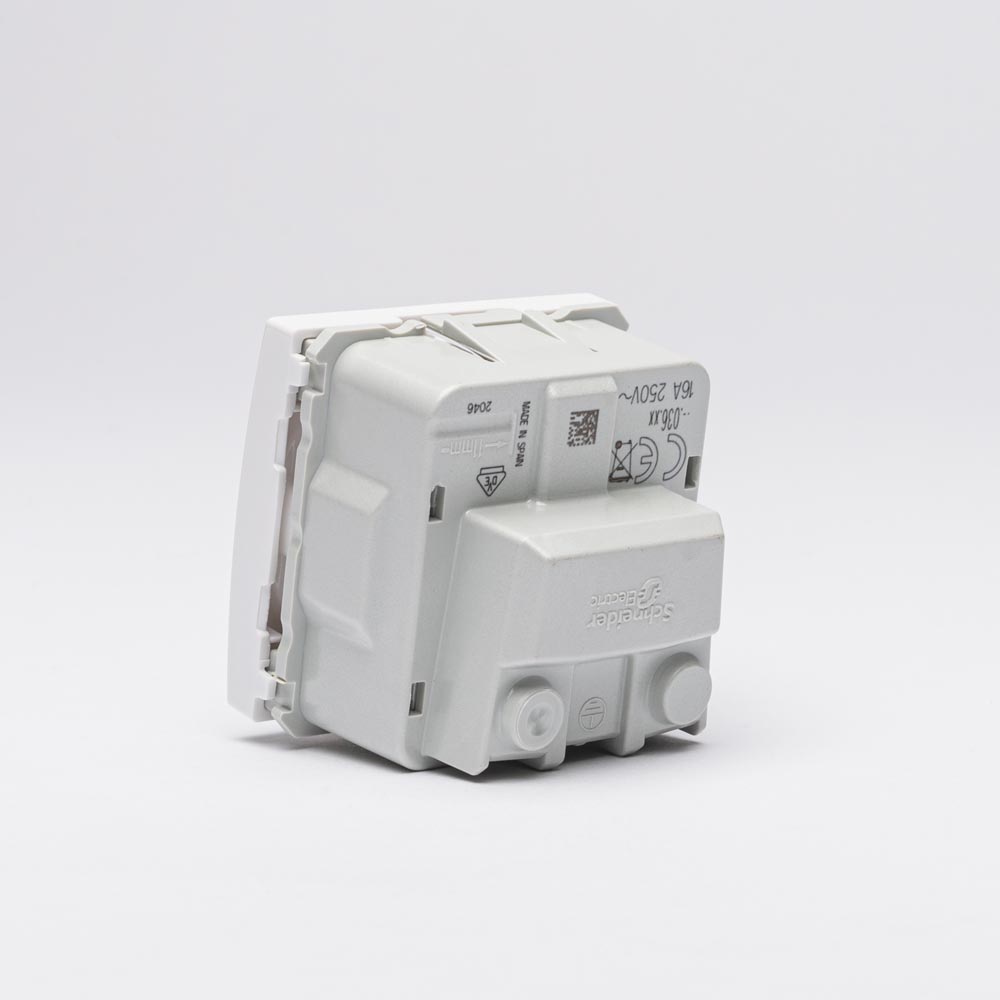 PRIZA SCHUKO, SCHNEIDER, UNICA ALB, 2M MGU3.036.18