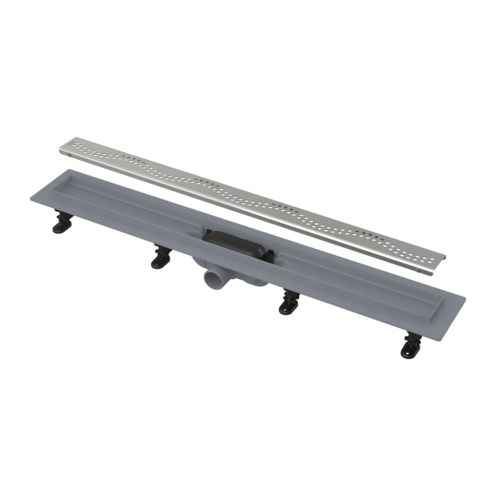 Rigolă/Canal de scurgere pentru duş APZ8 SIMPLE cu margine pentru grătar perforat