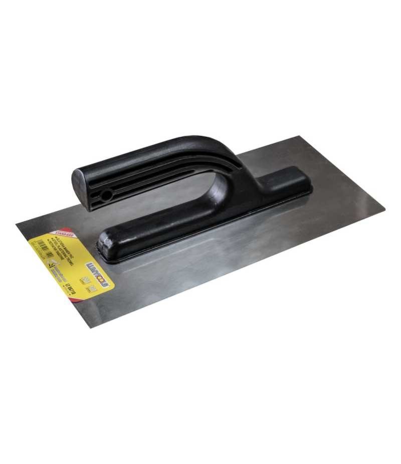 Gletieră din inox cu mâner PVC, 270x130 mm