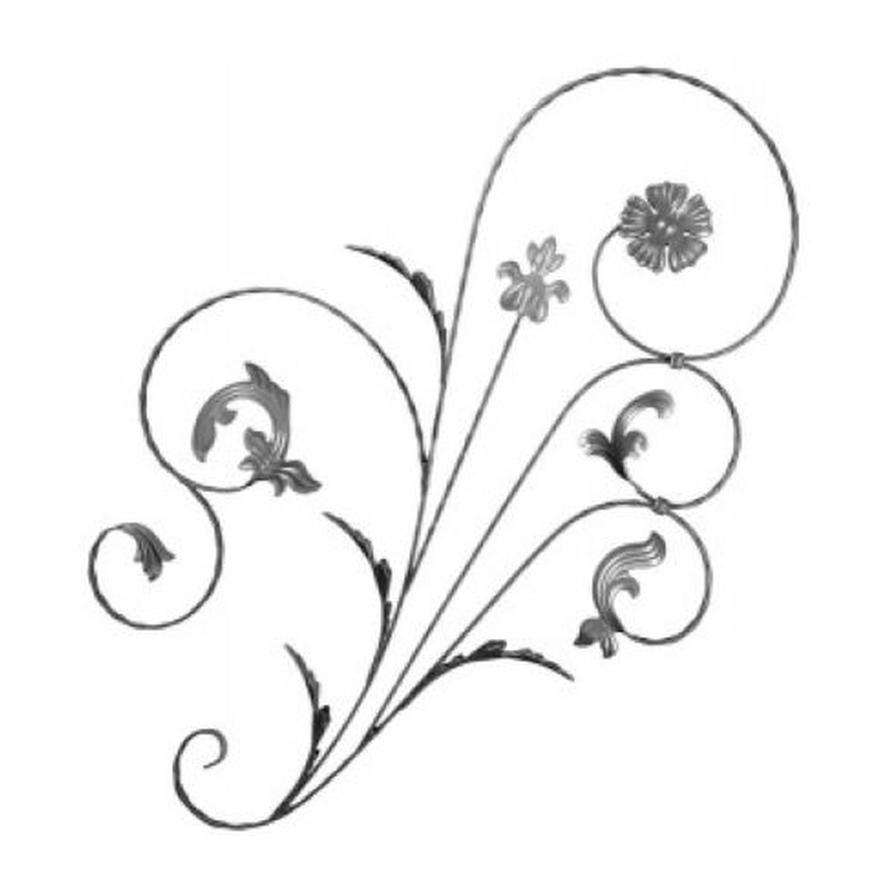 Ornament Central, 10-038/5, 112x76x3 cm