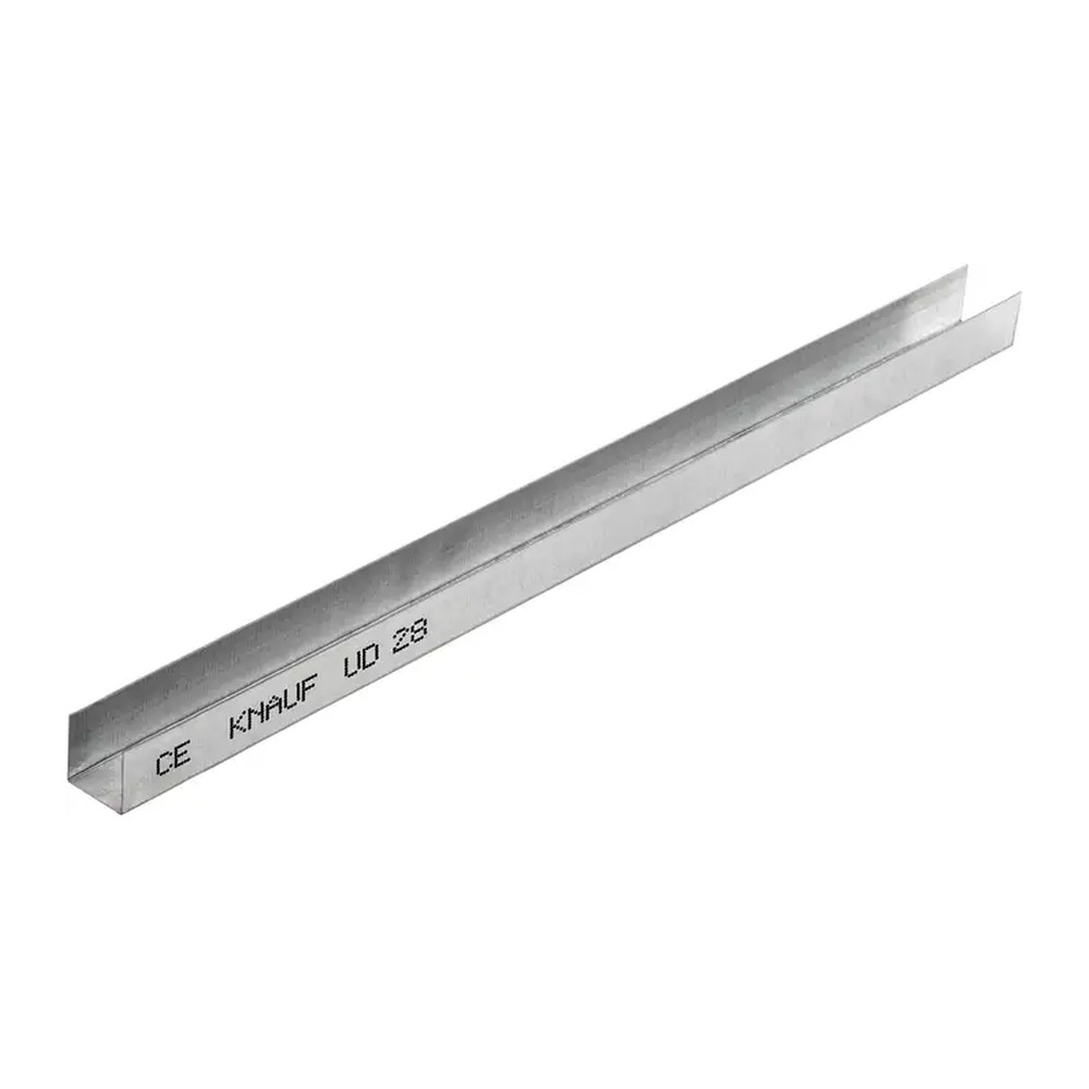 Profil ghidaj metalic Knauf, UD 28x27x0.6 mm x 3 ml