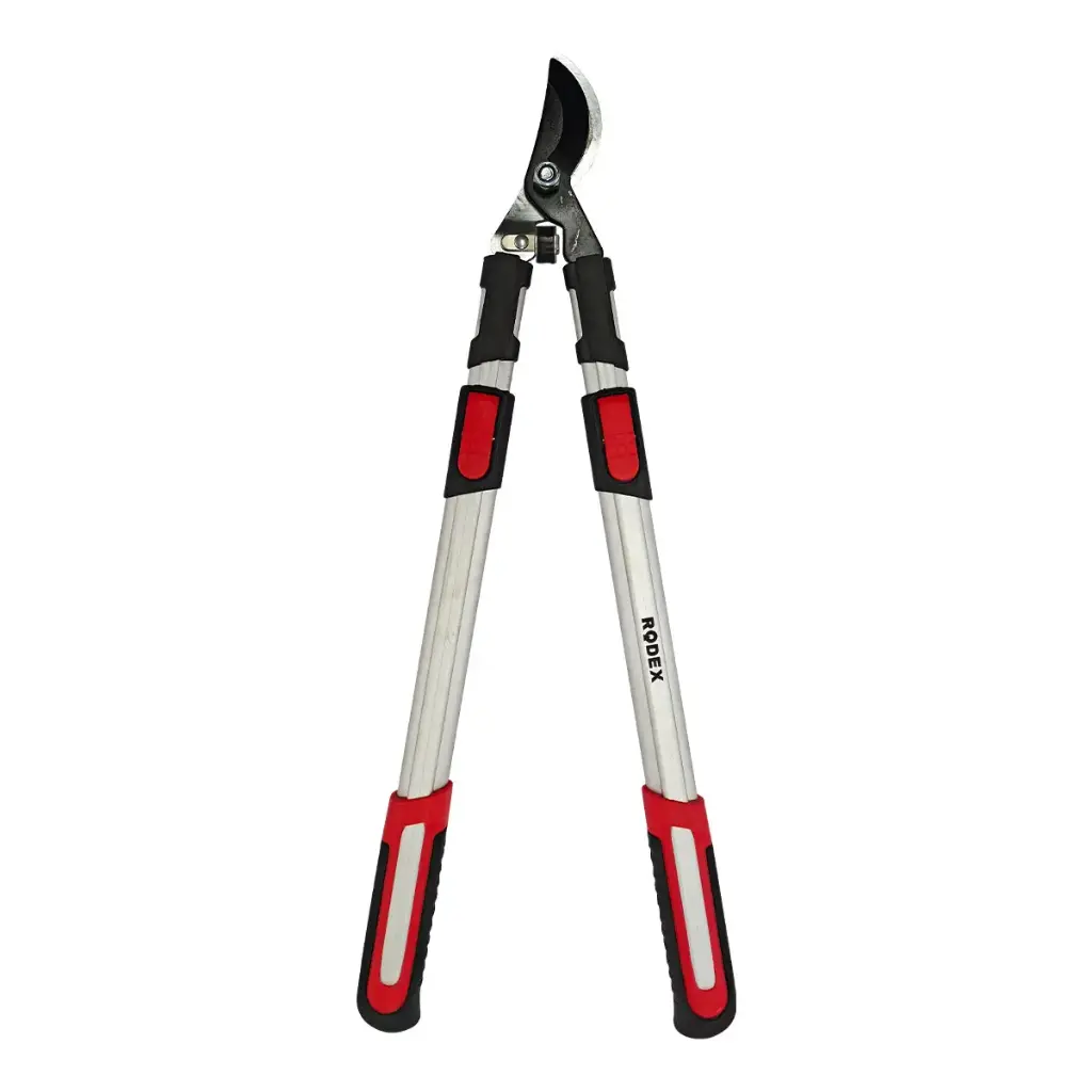 Foarfece de tăiere a crengilor tip nicovală cu mâner telescopic, 600-850 mm