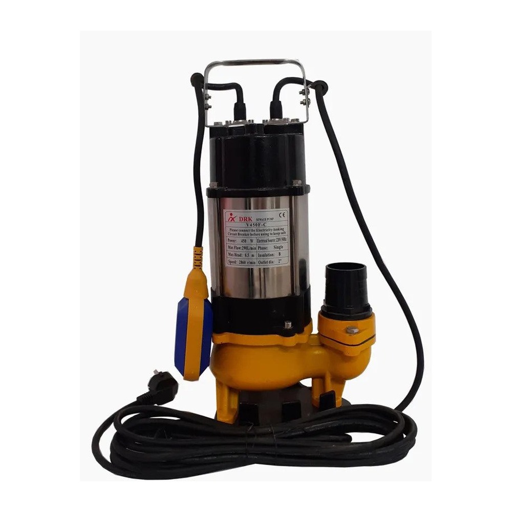 [P003242] Pompa submersibila apa murdara cu plutitor DRK V450F-C