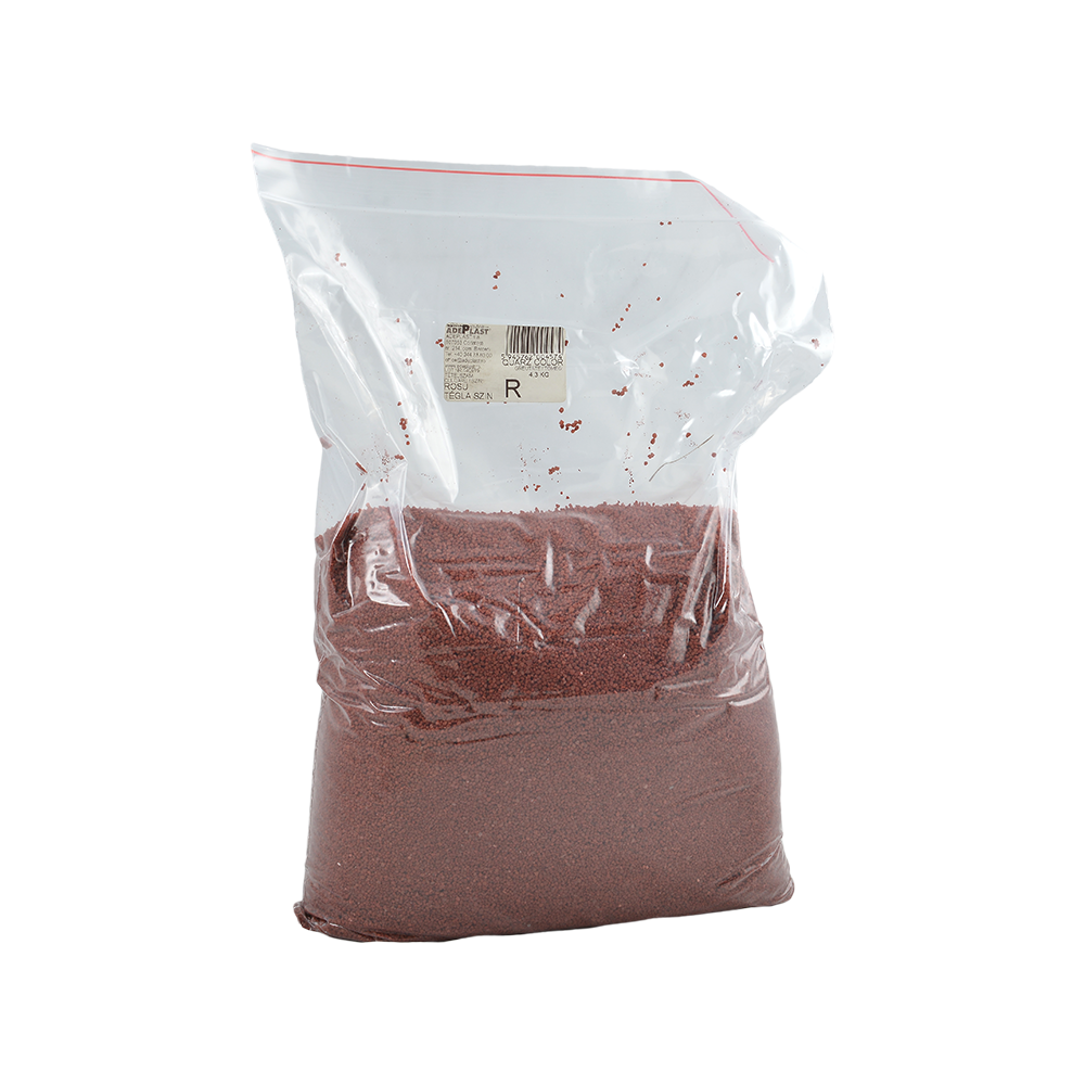 Quarz R - brick red 4,3 kg pietre