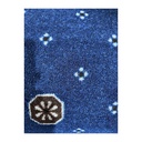 Mochetă imprimată Dalton Castle Blue 504, lățime 400 cm