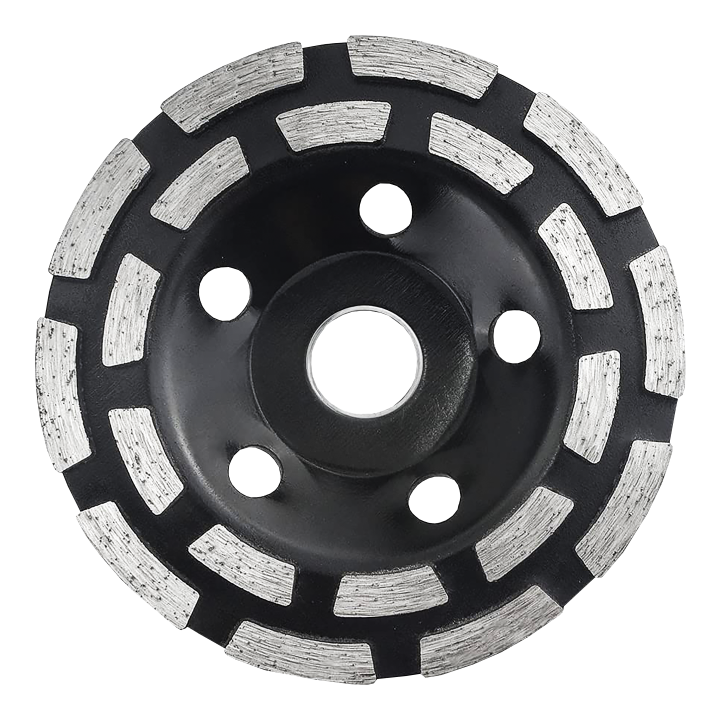 Disc diamantat dublu segmentat, pentru slefuire 22x125 mm