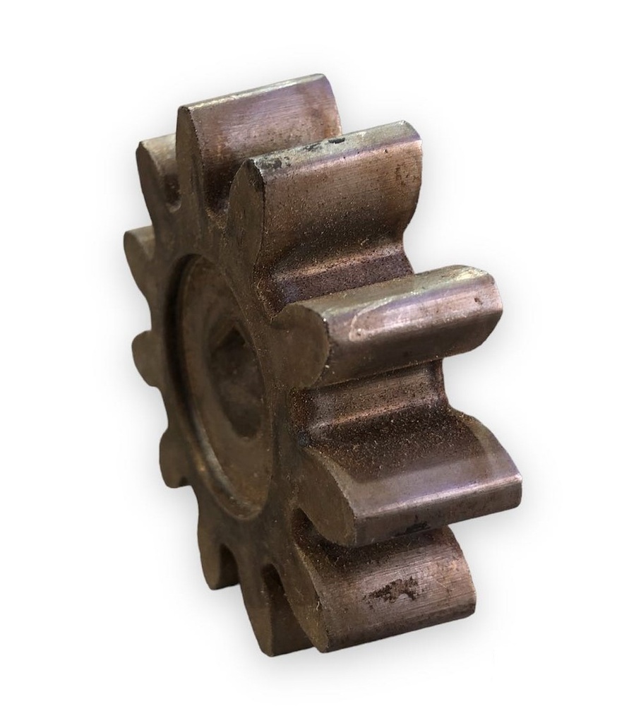 Pinion betoniera, fonta negru, 11 dinti