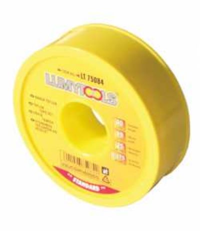 Bandă teflon Lumytools pentru etanșare 19x0.075 mm x 40 ml