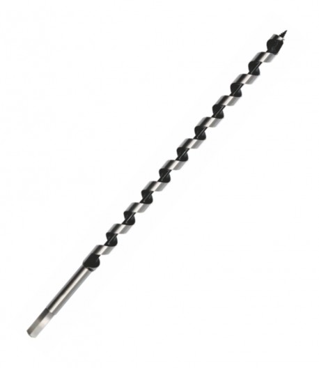 Burghiu pentru lemn elicoidal, Ø 12x460 mm