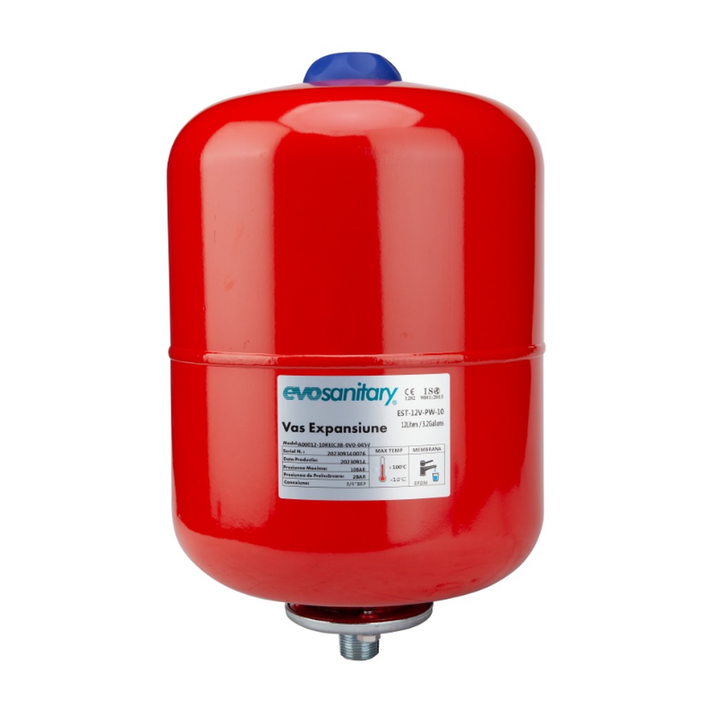 Vas de Expansiune cu Membrană EVOSANITARY, 24L, 10 bar