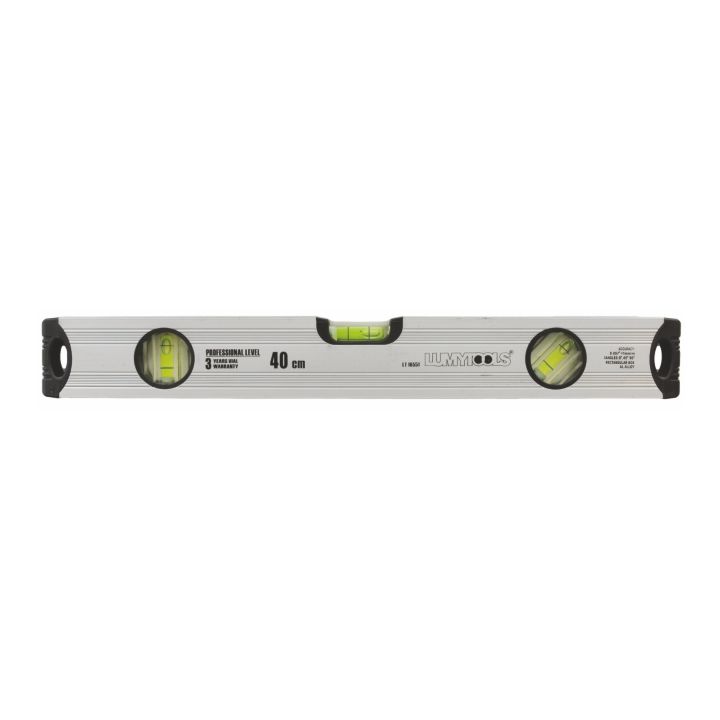 Nivelă aluminiu trei indicatori, 400 mm