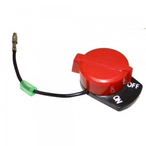 Buton rotativ ON/OFF pentru generator, cu fire de conexiune