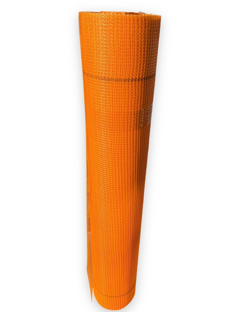 Plasă din fibră de sticlă eco orange, 145 gr mp, rolă 50 mp