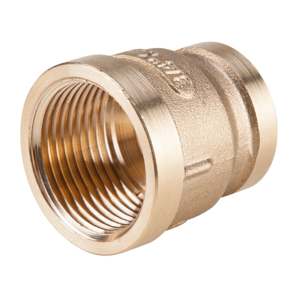 Mufă redusă alamă 3/4”x1/2'' fi-fi