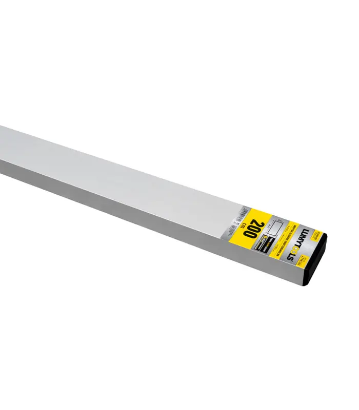 Dreptar aluminiu dreptunghiular 1.2 mm, 60x30x200 cm