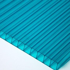 Policarbonat albastru, 6000x2100x4 mm
